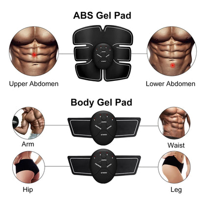 Electro Muscle Stimulation (EMS) Fitness Trainer for Effective Muscle Stimulation